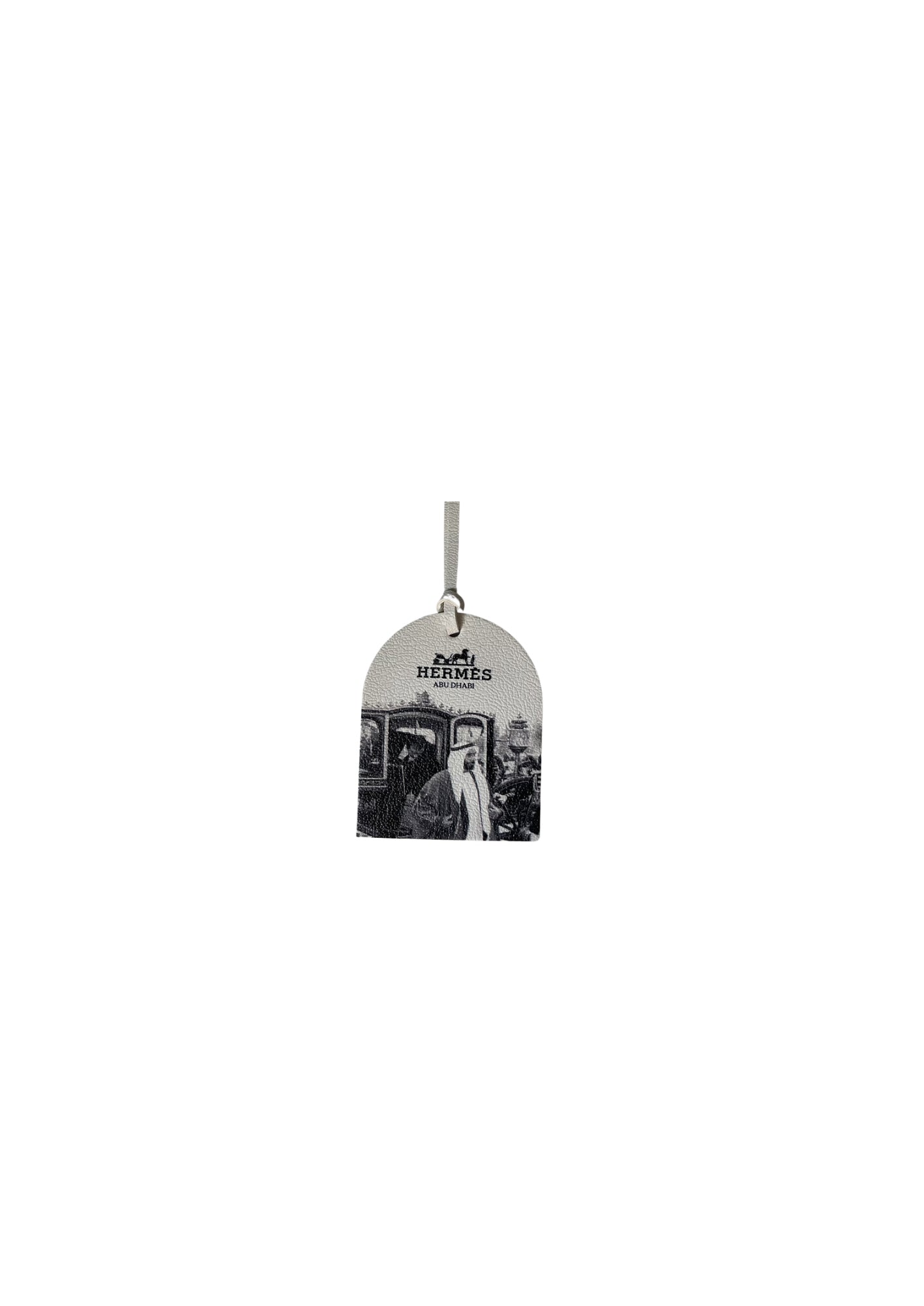 Leather keychain