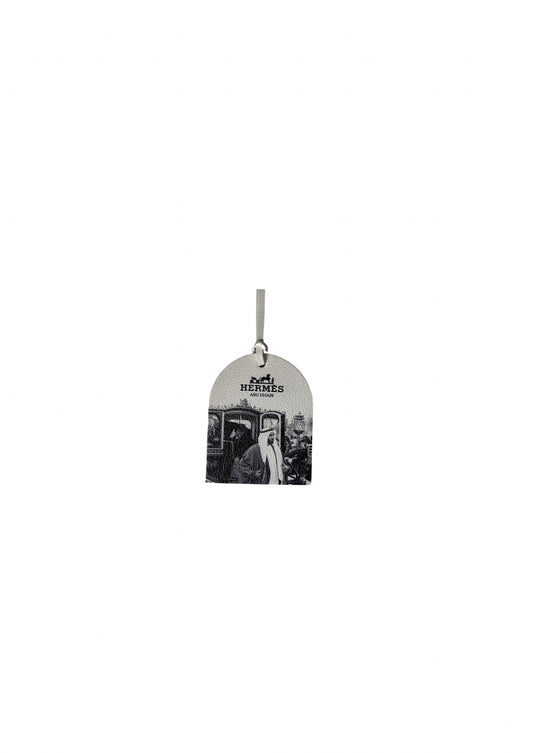 Leather keychain