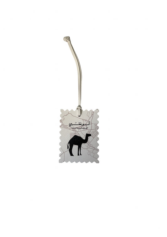 Leather keychain